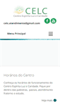Mobile Screenshot of luzecaridade.org.br